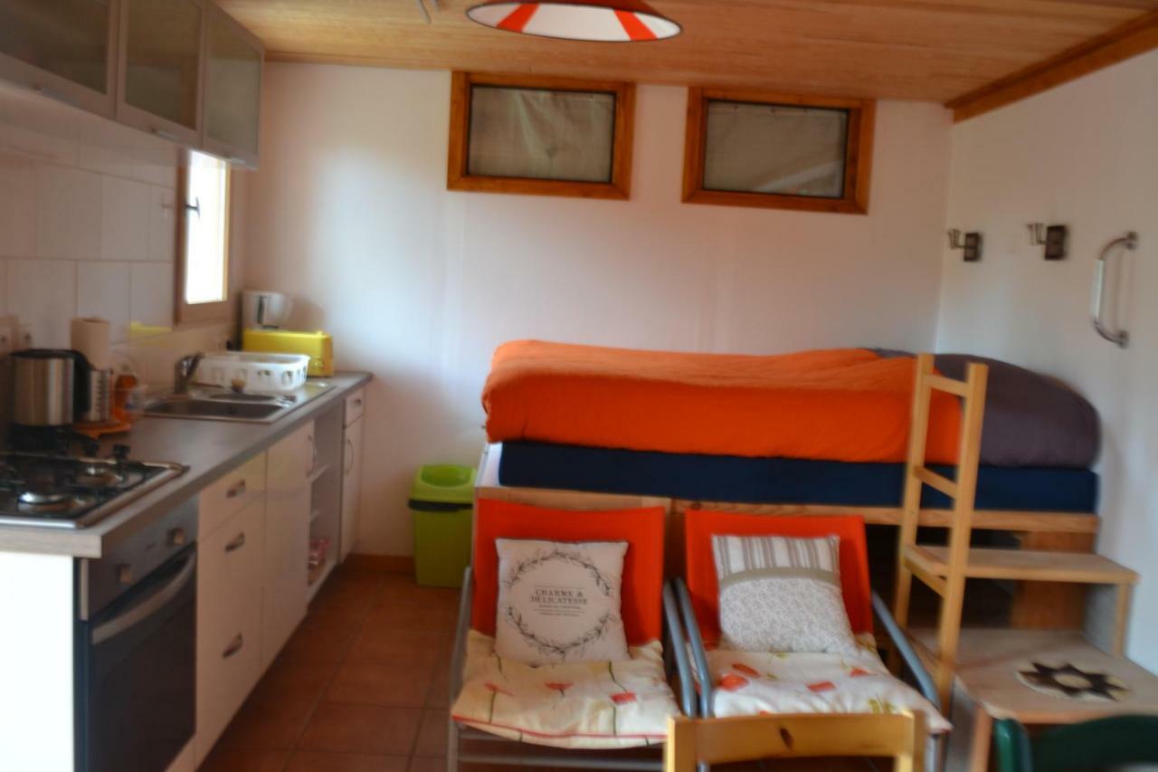 Petit appartement en montagne Saint-Julien-en-Champsaur Buitenkant foto